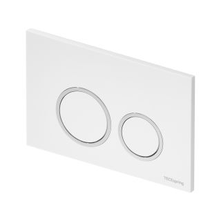 Клавиша смыва TECE TECESpring 9940103 белый глянцевый контур клавиш хром глянцевый